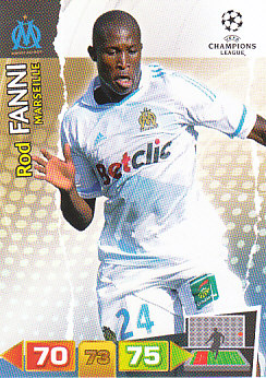 Rod Fanni Olympique Marseille 2011/12 Panini Adrenalyn XL CL #194